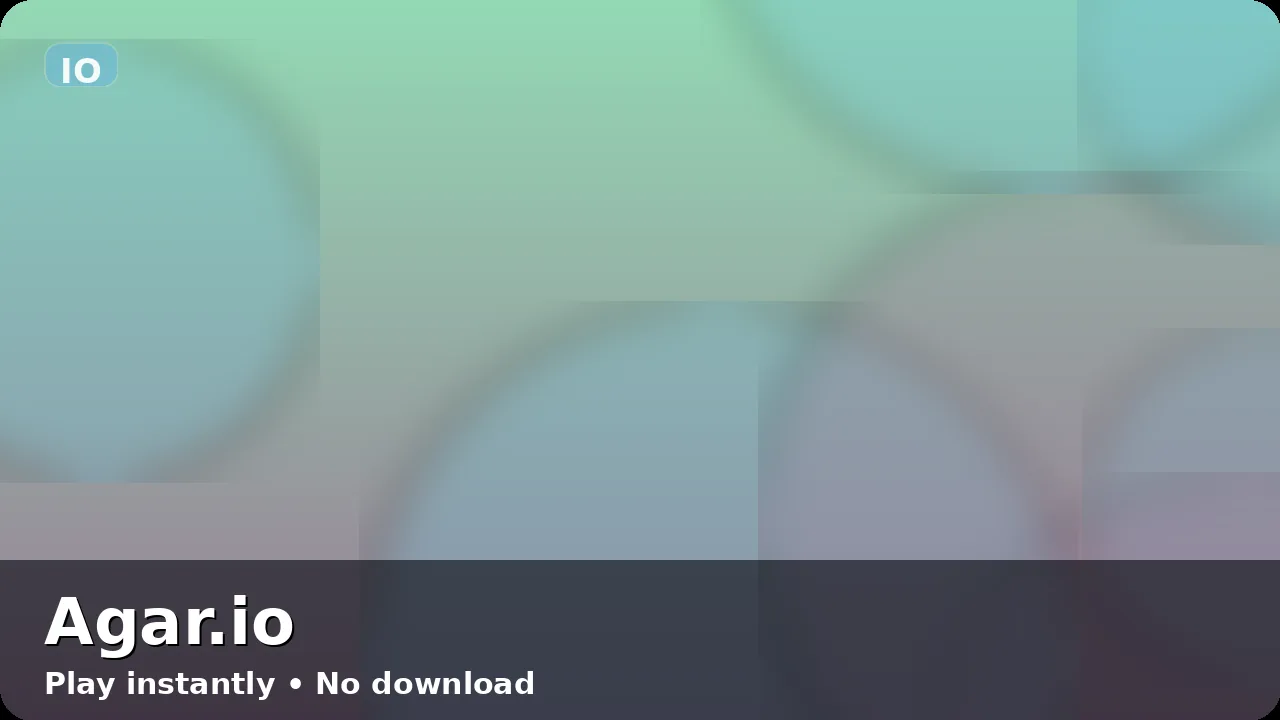 Agar.io thumbnail - play Agar.io online free