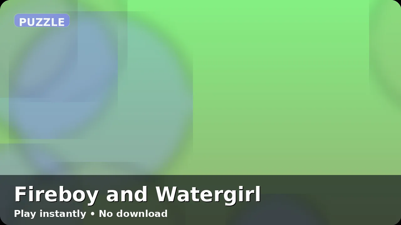 Fireboy and Watergirl thumbnail