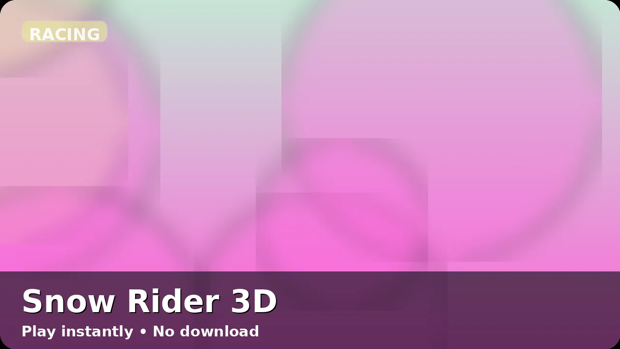 Snow Rider 3D thumbnail